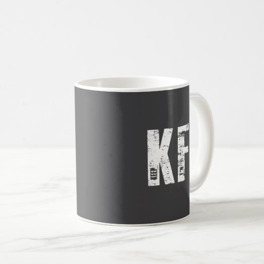 Mug Kfg Keep F'n Going Military Style  (Devant droit)
