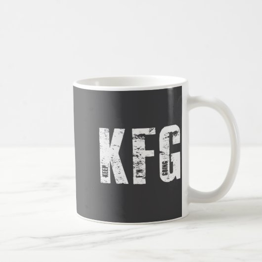 Mug Kfg Keep F'n Going Military Style  (Droite)