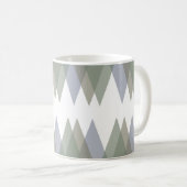 Mug Khaki triangles (Devant droit)
