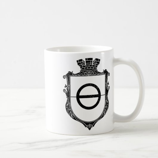 Mug Khmut Ukraine Armes Drapeau Oblast de Donetsk (Droite)