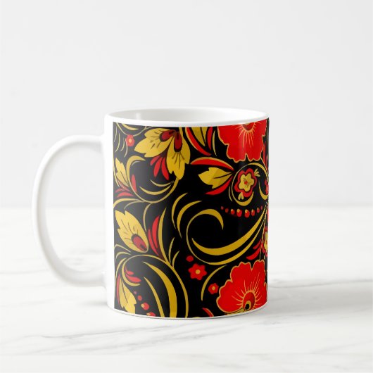 Mug Khokhloma russe (Gauche)
