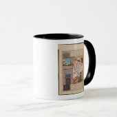 Mug Khosro avant le palais de Shirin (Devant droit)