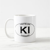 Mug KI - Île le Maryland de Kent (Gauche)