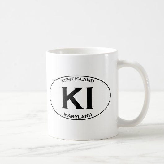 Mug KI - Île le Maryland de Kent (Droite)