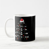 Mug Ki Math Enseignant Noël Costume correspondant Math (Gauche)