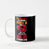 Mug Kick Boxing Frapper Les Gens Désapprouvés (Gauche)