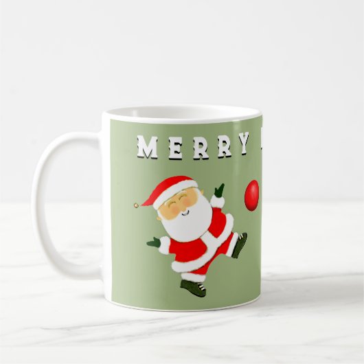 Mug Kickball Noël Collectible (Gauche)