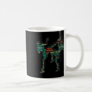 Mug Kickboxer Boxer Boxer Chaussure Kicking Savate Wor