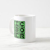 Mug Kickboxeur, combattant d'arts martiaux (Devant gauche)