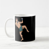 Mug Kickboxeur se prépare à frapper (Gauche)