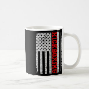Mug Kickboxing Drapeau Américain 4 juillet Patriotique