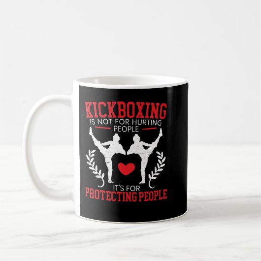 Mug  Kickboxing Kickboxer Combat Fighting MIXED MARTIA (Gauche)