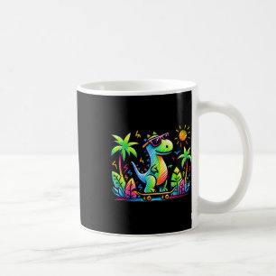 Mug Kidcore Esthétique Dinosaure Doodle Skateboard Al