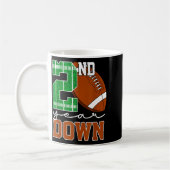 Mug Kids 2nd Year Down Football Birthday Boy Party 2 Y (Gauche)