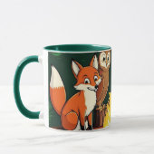 Mug Kids by a Campfire in the Woods (Gauche)