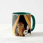 Mug Kids by a Campfire in the Woods (Devant droit)