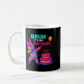 Mug Kids Dabbing Llama Birthday Funny Bday Party Tee (Gauche)