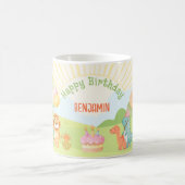 Mug Kids Dinosaur Birthday Party Watercolor  (Centre)