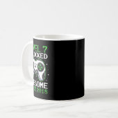 Mug Kids Level 7 Unlocked 7 Years Old Video Gamer Birt (Devant gauche)