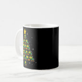 Mug Kids Men Women Tractor Christmas Tree Farmer Xmas (Devant gauche)