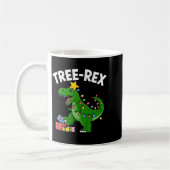 Mug Kids Tree-rex Christmas Dinosaur T-rex Shirt Toddl (Gauche)