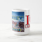 Mug Kiev, j'aime l'Ukraine (Centre)