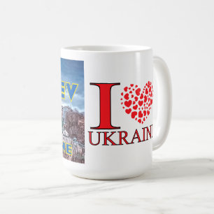 Mug Kiev, j'aime l'Ukraine