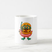 Mug KikiBurger – Édition Flamingo Snorkel (Centre)