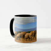 Mug Kilimanjaro et éléphants (Devant gauche)