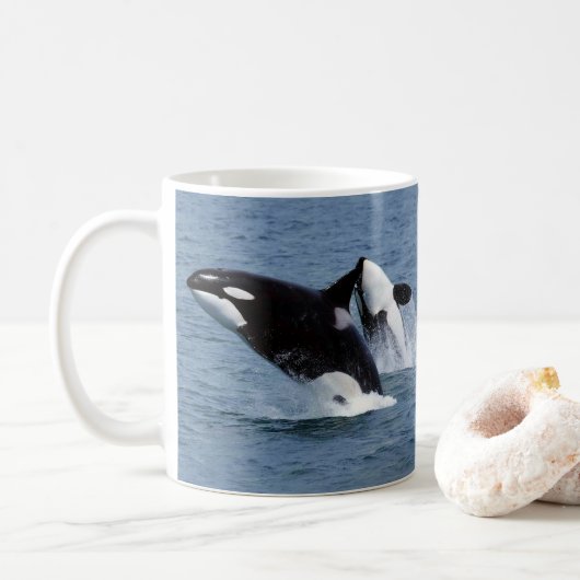 Mug Killer whale (Avec donut)