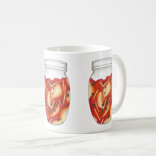 Mug Kimchi Fermenté Chou Cuisine coréenne (Devant droit)