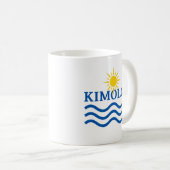 Mug KIMOLOS Grèce, eau du soleil (Devant droit)