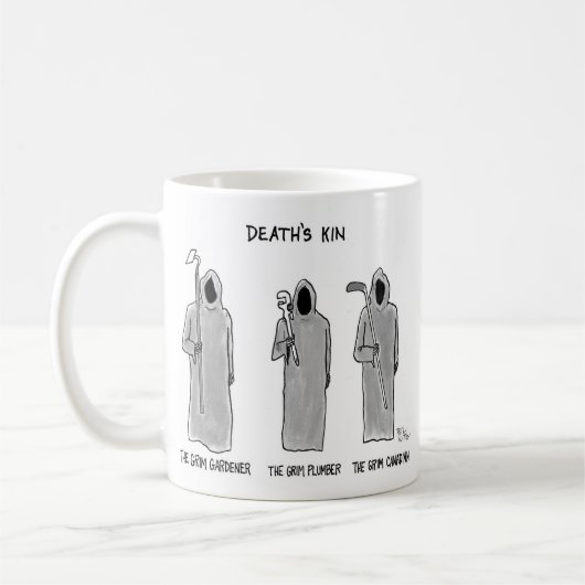 Mug Kin de la mort : Le jardinier de Grim, plombier, C (Gauche)