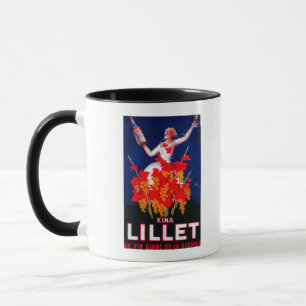 Mug Kina Lillet Poster Vintage Europe