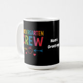 Mug Kinder Crew Funny Kindergarten Fun Retour À L'Écol (Devant gauche)