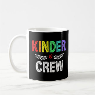 Mug Kinder Crew Maternelle Enseignante 1ère Journée De