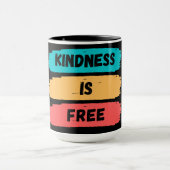 Mug Kindness est libre (Centre)