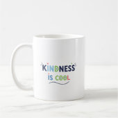 Mug Kindness Is Cool Motivational Quote (Gauche)