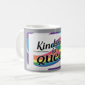 Mug Kindness is Queer - Conçu par ShelloCB (Devant gauche)