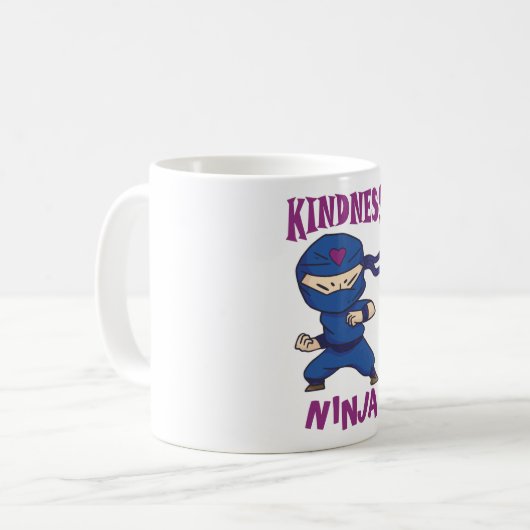 Mug Kindness Ninja, Fight against Bullying (Devant gauche)