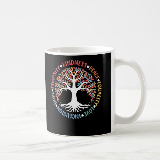 Mug Kindness Paix Égalité Amour Inclusion Diversité (Droite)