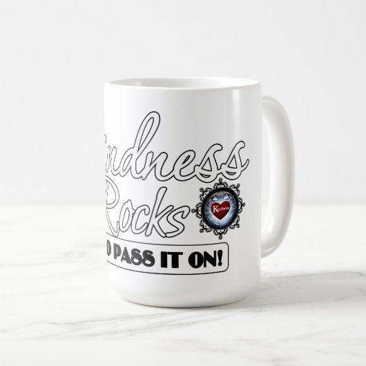 Mug Kindness Rocks (Devant droit)