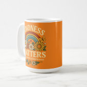 Mug Kindy Matters Retro Rainbow Art (Devant gauche)