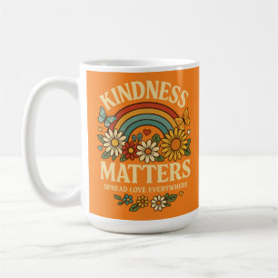 Mug Kindy Matters Retro Rainbow Art