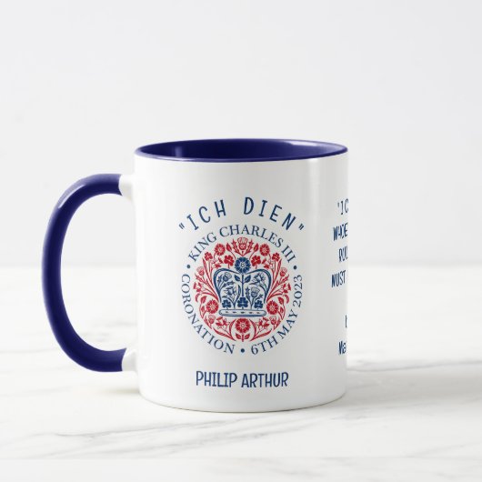 Mug KING CHARLES III Coronation (Gauche)