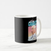 Mug King Charles III - Design esthétique rétro (Devant droit)