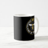 Mug King Of Hive Beekeeper Bee Lover Honey (Devant droit)