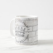 Mug King of This Palace Crown Ajouter un nom (Devant gauche)