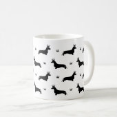 Mug King Short Hair Dachshund - motif 1 (Devant droit)