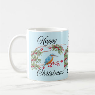 Mug Kingfisher Christmas